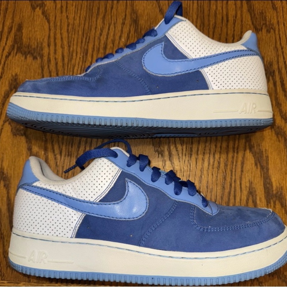 Nike Air Force 1 ‘07 Size 10.5 University Blue/White